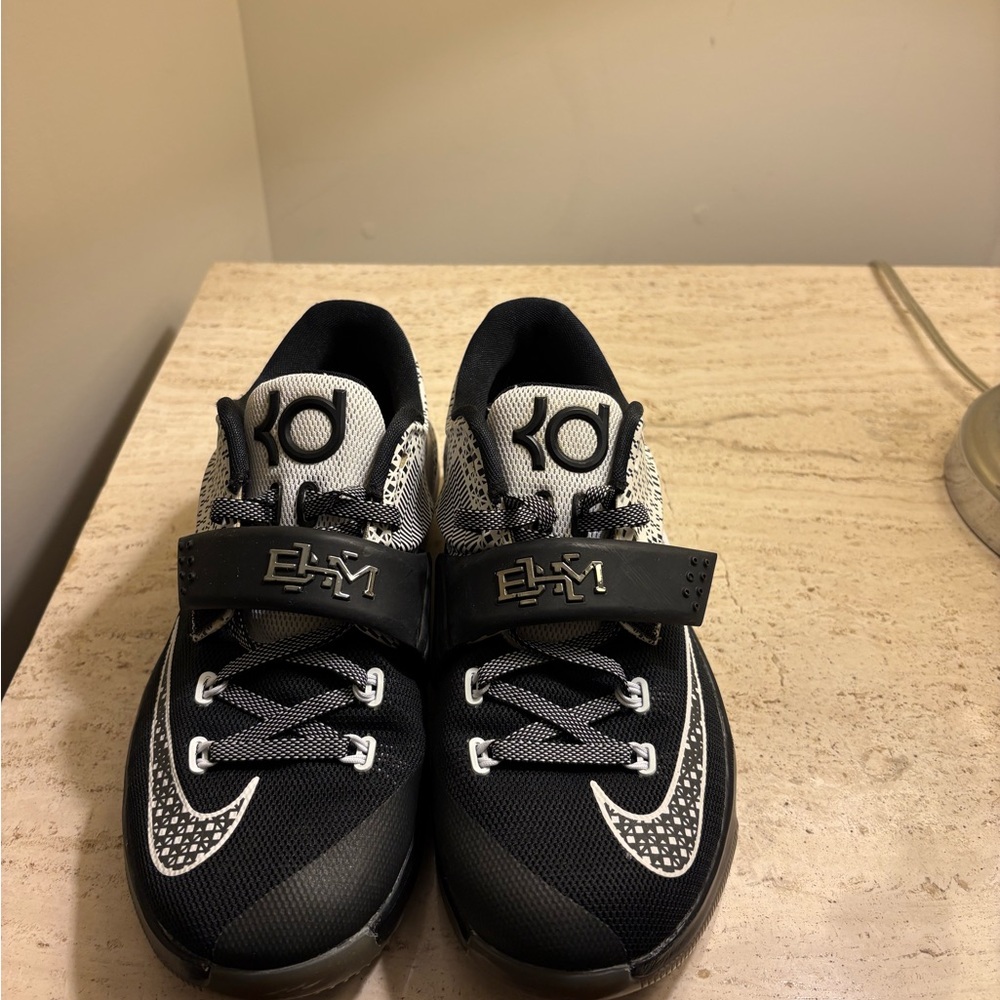 Nike KD Black and White Sneakers